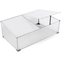 Linder Exclusiv GmbH Frühbeet Frühbeet mit Alurahmen - 120X80X30/40CM