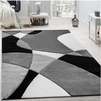 Paco Home Teppich Diamond 664, rechteckig, Höhe: 15 mm, 3D-Design, Kurzflor, 3D-Design, modernes geometrisches Muster