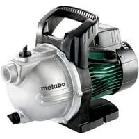 P 2000 G (600962000) Gartenpumpe schwarz/grün, 450 Watt