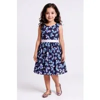 happy girls Druckkleid