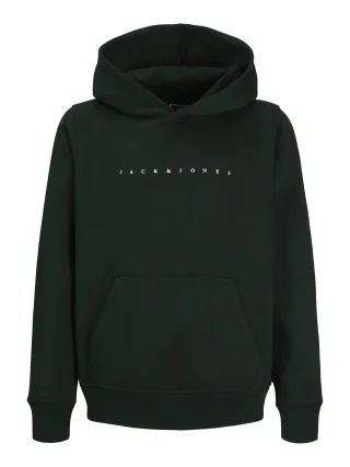 JACK&JONES - JJESTAR JJ SWEAT HOOD NOOS JNR Grün - Gr. - 164