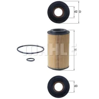 Mahle ?lfilter Chrysler PT Cruiser 2,2