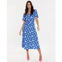 Threadbare Sommerkleid Fruit Pastill mit Bindegürtel