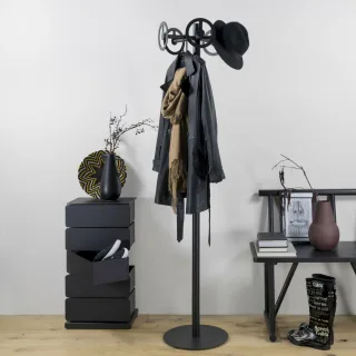Spinder Design Garderobenständer "Circle" Metall, Breite 40 cm