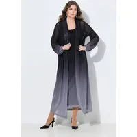 MIAMODA Sommerjacke Jacke gerade Passform Mesh mit Farbverlauf