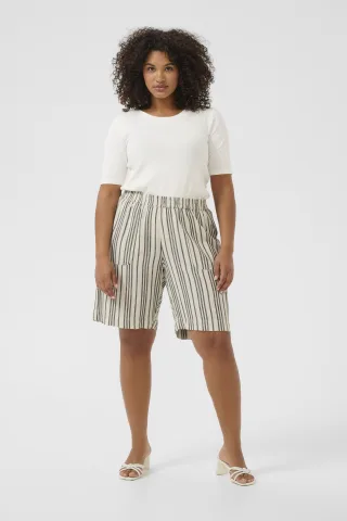 Shorts Regular fit Moonstruck / Black Stripe black darkgrey
