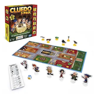 Hasbro Spiele B0335100 - Cluedo Junior Familienspiel