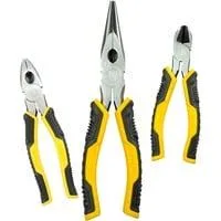 Zangenset Control-Grip FatMax STHT0-75094, Zangen-Set Kombizange, Seitenschneider, Spitzzange