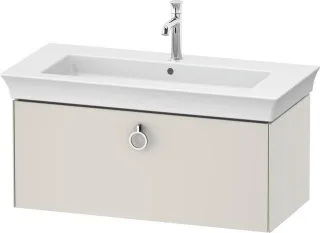 Duravit White Tulip Waschtischunterbau wandhängend Nordic Weiß Seidenmatt 984x458x410 mm - WT4252039 WT4252039390010