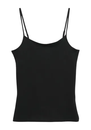 s.Oliver Red Label - Spaghettitop schwarz - Gr. - 38