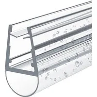EMKE Duschdichtung Ersatzdichtung Wasserabweiser Duschdichtung, L: 60 cm, Schwallschutz Duschkabine Duschkabinenabdichtung