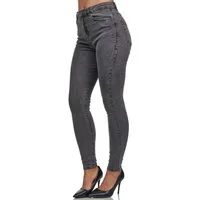 Tazzio High-waist-Jeans F107 Damen Skinny Fit Jeanshose