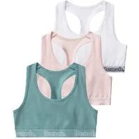 Bench. Bustier (Packung, 3-tlg) in sportlicher Optik mit Ringerrücken