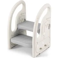 Onasti Tritthocker Tritthocker Kinder, Höhenverstellbar Tritt-Schemel Kinderschemel Baby