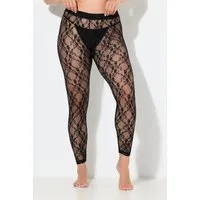 Ulla Popken Feinstrumpfhose Leggings Spitze Stretchkomfort