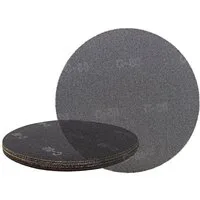 MioTools Schleifscheibe Ø 225 mm Klett-Schleifgitter für Trockenbauschleifer, Siliciumcarbid, 25 Stk., K120