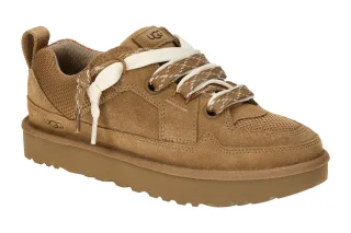 UGG 1168890 Lowmel Damenschuhe Sneaker Chestnut Velourleder/Mesh G-Normal