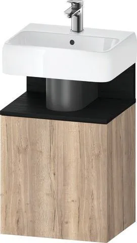 Duravit Qatego Waschtischunterbau wandhängend Eiche Marmoriert Matt 440x350x645 mm - QA4076R16550000 QA4076R16550000