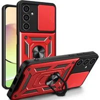 betterfon Handyhülle Panzerhülle für Samsung Galaxy A05s mit Kameraschutz & Ringhalter, Outdoorhülle mit Smartstand und Silikonkern