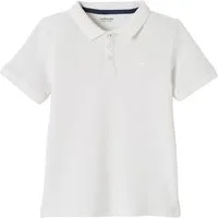 vertbaudet Poloshirt Jungen Poloshirt, kurze Ärmel Stickerei