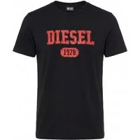 Diesel Rundhalsshirt Slim Fit Organic Logo Shirt - T-DIEGOR-K46 9XX