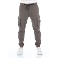 riverso Cargohose Herren Hose RIVHanno Slim Fit Outdoor Freizeithose mit Stretch