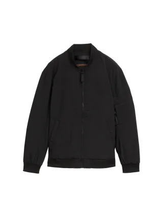 Denim Tom Tailor - Bomberjacke mit Taschen black - Gr. - XXL