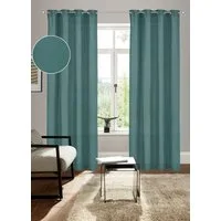 Bruno Banani Vorhang Lagan (2 St), Ösen, blickdicht, Polyester, 2-er Set, gewebt, Microfaser, versch. Größen, einfarbig, Bestseller