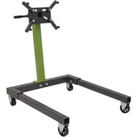 TRUTZHOLM Werkstattkran Motorständer Stahl Tragkraft 550 kg 360° Montagekopf 4 Räder mobil, Tragkraft max.0.55t Hohe Traglast, 360° drehbarer Montagekopf, mobil, 4 Räder