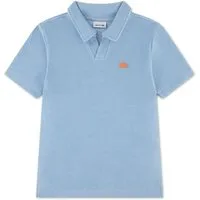 Lacoste Poloshirt Lacoste Kids Terry Polohemd aus Frottee – Hellblau