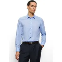 OLYMP Langarmhemd Level Five Businesshemd, body fit, New York Kentkragen