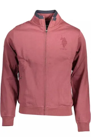 Zip-Up Strickjacke im klassischen Stil
