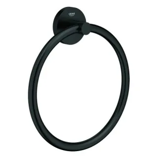 GROHE Handtuchring Essentials 102461 Metall matt black, 1024612430 1024612430
