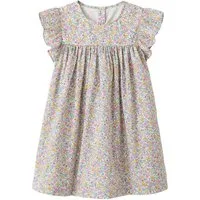 vertbaudet Minikleid Kurzärmeliges Mädchen Sommerkleid