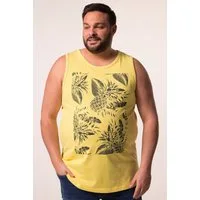 Men Plus T-Shirt Tanktop Unterhemd Print Rundhals