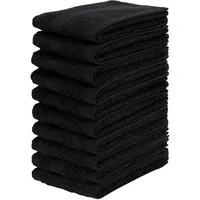 OTTO home Waschlappen Vanessa, 10 Seiftücher, 30x30cm, in Standard- und Premium-Qualität, (Set, 10-St), Handtücher mit Bordüre, 100% Baumwolle, einfarbig, weich