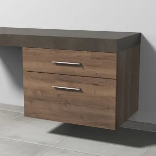 Sanipa Unterschrank 2morrow (G2222) 510x700x520 Eiche-Tabak G222250