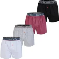 Phil & Co. Boxer Classic Checks (4-St)
