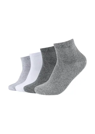 s.Oliver - Sneakersocken grau/weiß - Gr. - 40.5