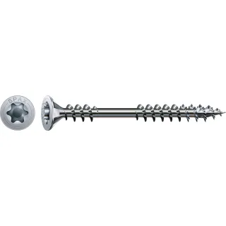 SPAX Verlegeschraube Senkmultikopf T-Star Plus T20 Fixiergewinde WIROX, 500 Stück - 0541010450705