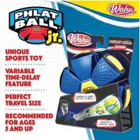 Goliath® Spiel Phlat Ball Junior blau - 2in1 Frisbee & Ball kompakt