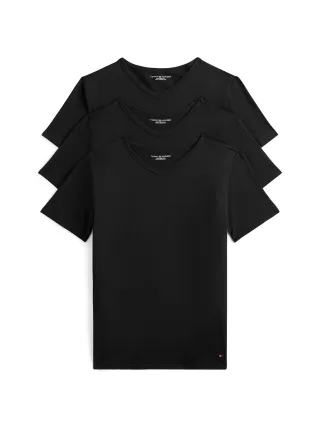 STRETCH VN TEE SS 3PACK Black - Gr. - XXL