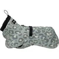 PAIKKA Hunderegenmantel Hunde Regenmantel reflektierend "Visibility Raincoat" green leo