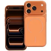 COFI 1453 Handyhülle Case Make 17 Magnetisch Kompatibel mit iPhone 17 Air Orange 6,6, Moderner Case mit magnetischer Funktion und stilvollem Farbdesign