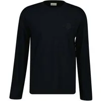 Gant Longsleeve TONAL SHIELD basic, Rundhals, regular fit, unifarben