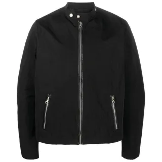 Schlichte, schwarze, dünne Jacke von Diesel