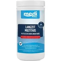 mediPOOL Poolpflege mediPOOL 3 in 1 Langzeit MultiTabs 1 kg, (Spar-Set)
