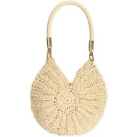 Friends Like These Schultertasche Friends Like These Schultertasche mit Raffia (1-tlg)