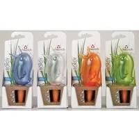 Scheurich Bewässerungskugel 4002477510446-4xverschi. Farbe 4, Scheurich Wasserspender Bördy M 4er Set Lila/Grün/Transparent/Orange