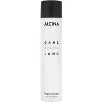 ALCINA Haarshampoo ALCINA Ganz Schön Lang Pflege Shampoo (250 ml) - für langes Haar, Packung, Revitalisierendes Shampoo für lange, strapazierte Haare.